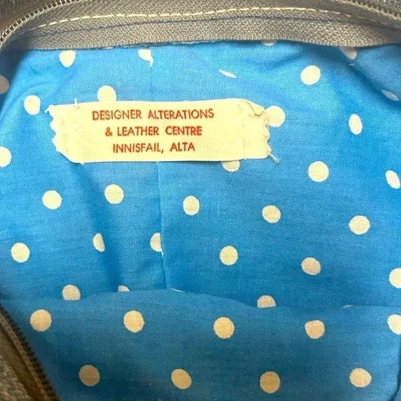 DIY denim fanny pack  or sling purse! Suede patched and the creators tag inside. - Picture 7 of 7